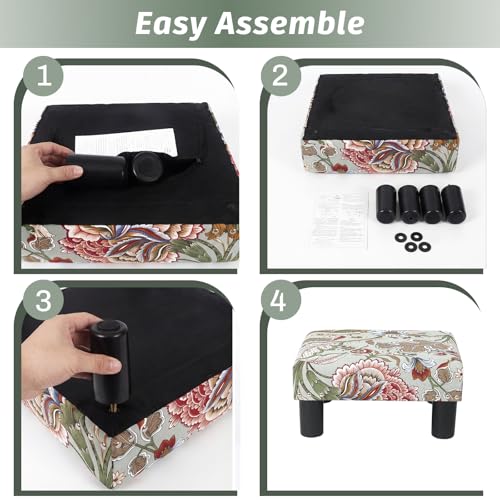 Small Foot Rest Stool Ottoman