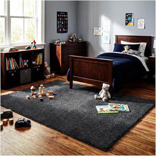 Soft & Colorful 4' Round Kids Classroom Area Rug