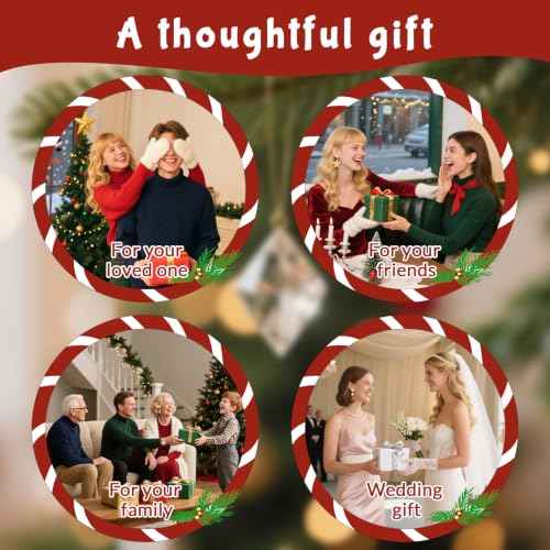 Custom Christmas Ornament Glass