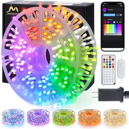 400 LED RGB String Lights Indoor for Bedroom Plug in (132 Foot)