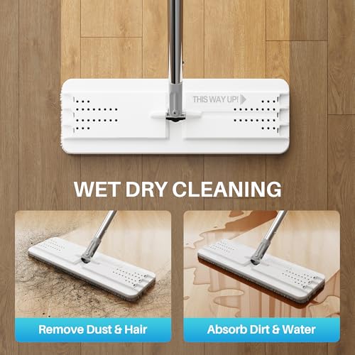Flat Mop and Bucket Set