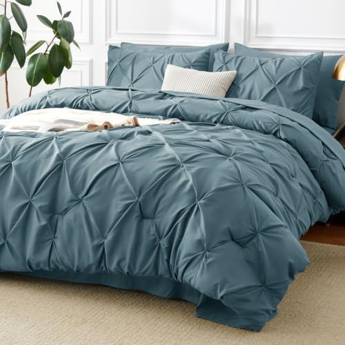 California King Comforter Set Mineral Blue