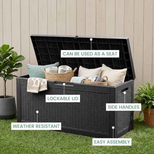 60 Gallon Outdoor Storage Box