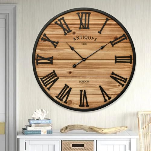 30 Inch Farmhouse Wall Clock