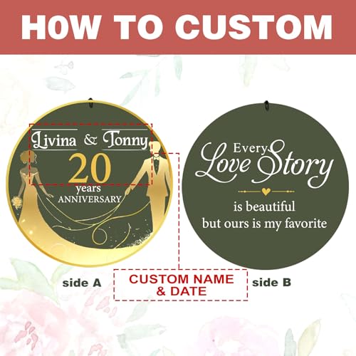 Wedding Memory Day Gifts Wind Chimes Customized