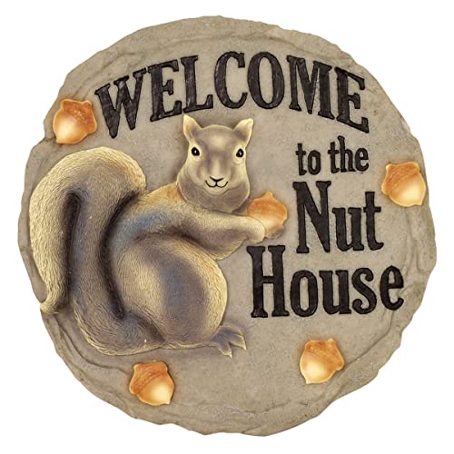 Garden Décor Nut House Stepping Stone