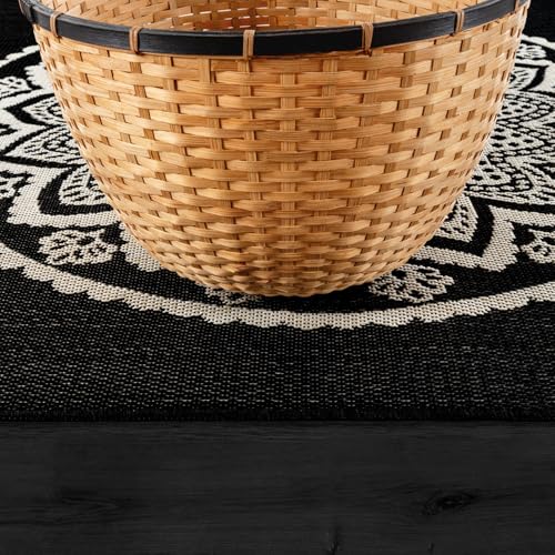 Outdoor Rug 9x12 Modern Large Area Rugs for Indoor and Outdoor Patios and Porches