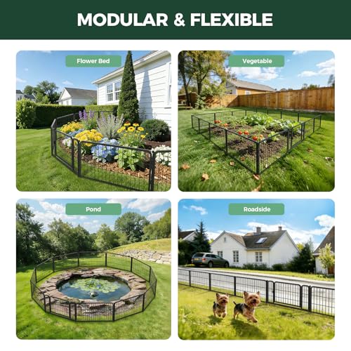 No Dig Garden Fence (71.74 Sq Ft)