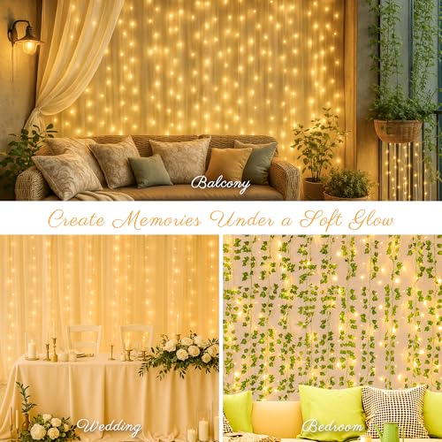 304 LED Curtain Lights Outdoor (9.8 Foot)