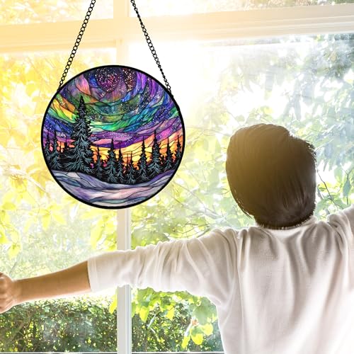Stained Glass Window Hanging