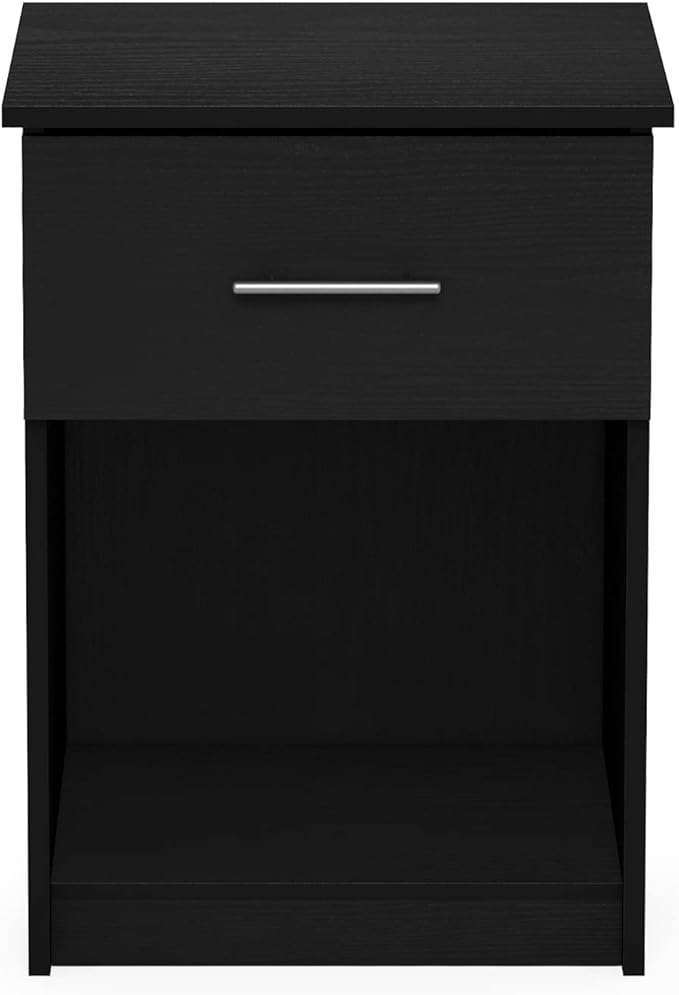 Furinno Tidur Nightstand, Americano, 1-Pack Handle