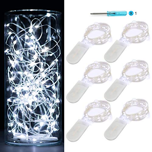 6 Pack Fairy Lights Battery Operated (6 Count)
