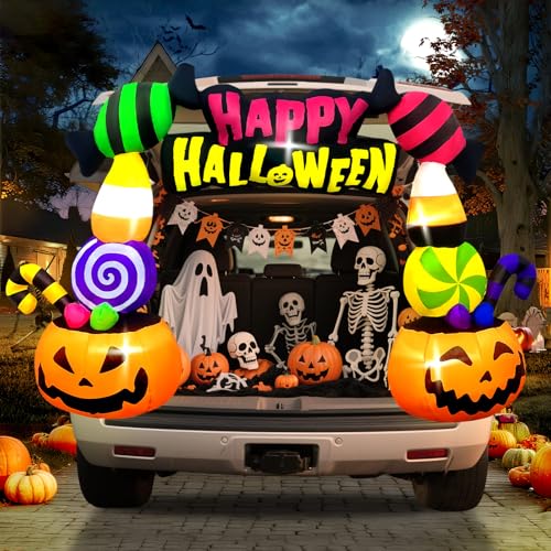 6FT Height Halloween Inflatables Trunk or Treat Car Decorations