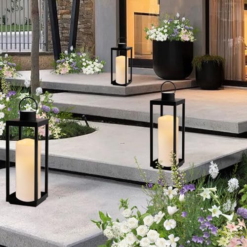 8" x 4" Large Outdoor Flameless Candles (2 Count)