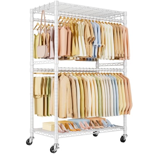 Rolling Clothes Rack