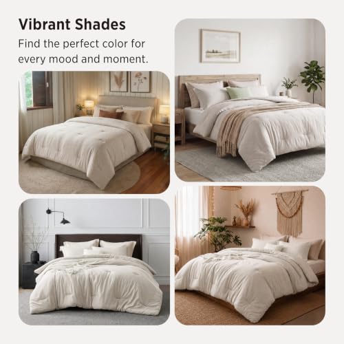 Beige Twin Comforter Set