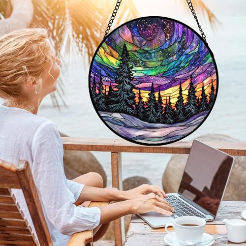 Stained Glass Window Hanging