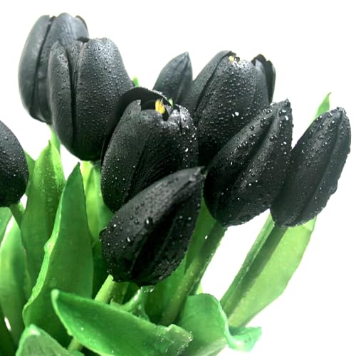 15pcs Artificial Tulips Flowers (15 Count)