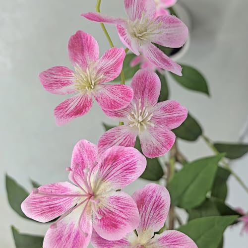 Artificial Jasmine Tree 5ft Beige Flower Pot Fake Trees