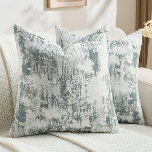 Pack of 2 Faux Cashmere Throw Pillow Covers 22x22 Inch (2 Count)