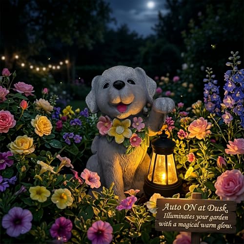 Dog Solar Light