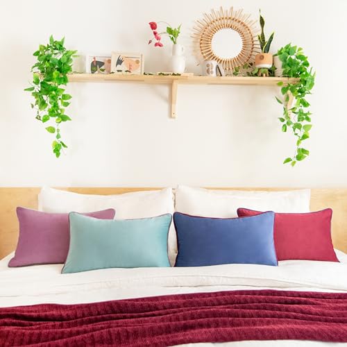 Decorative Throw Pillow Covers Cushion Cases (4 Count)