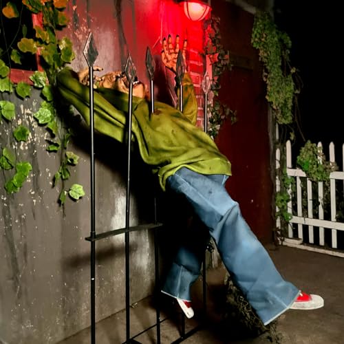 4.4 Ft. Animatronic Impaled Zombie Voice (4.4 ft Impaled Zombie)