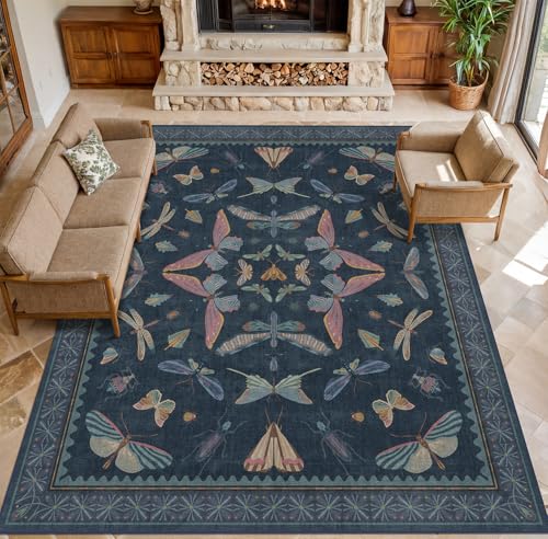 8x10 Large Farmhouse Rugs for Living Room (80 Sq Ft)