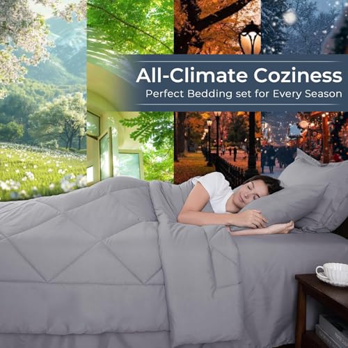 7 Piece Oversized King Comforter Set