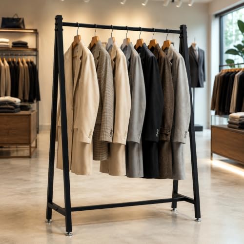 Black Metal Clothing Rack