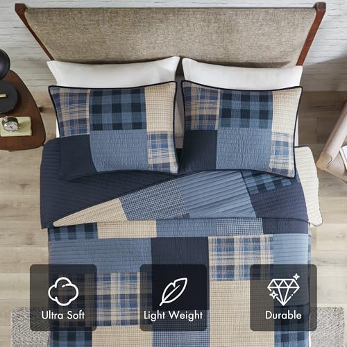 Woolrich Reversible Cotton Quilt Set
