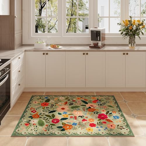 Door Mat 2x3 Area Rug Washable