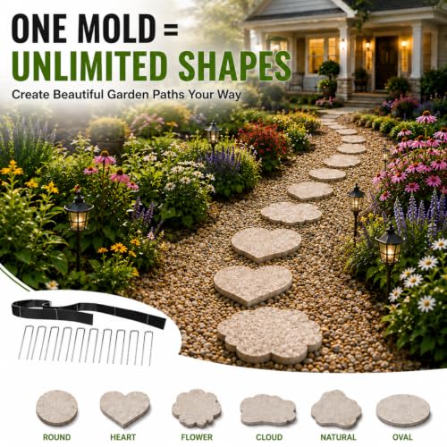 3.5" Deep x96 Plastic Concrete Forms for Walkway
