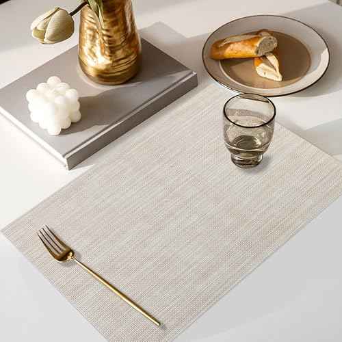 Vinyl Placemats Set of 8 (4 Count)