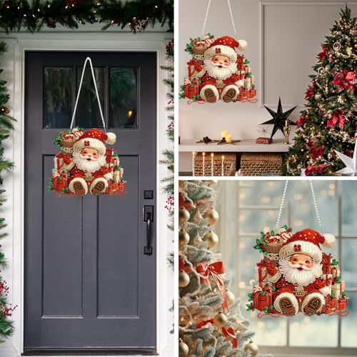 Christmas Diamond Art Hanging Kits for Adult