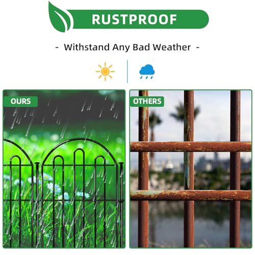 10 Pack Decorative Garden Fence (10 Count)