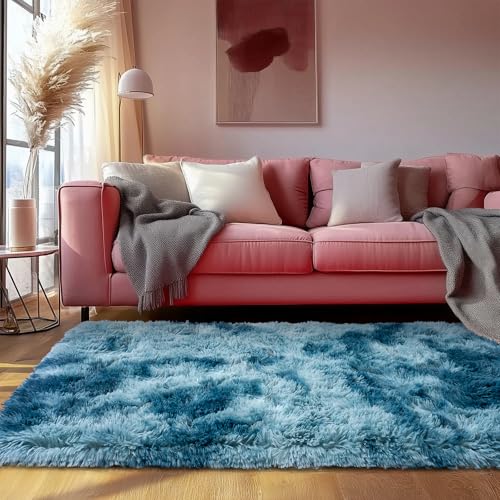 Fluffy Rug for Living Room Bedroom