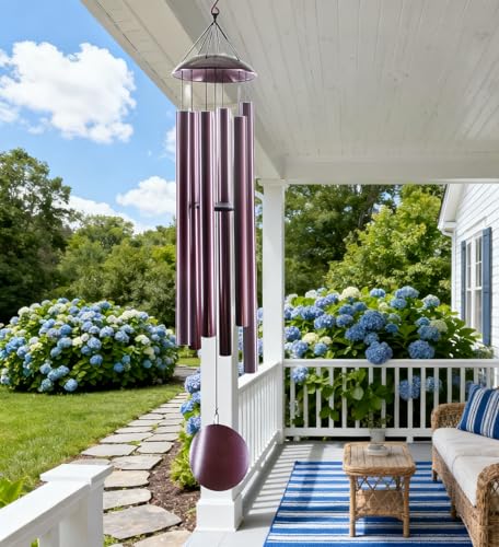 78" Wind Chimes Outside