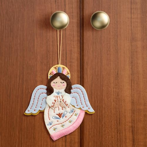Christmas Handmade Heavenly Angel HeartFelt Charm Card