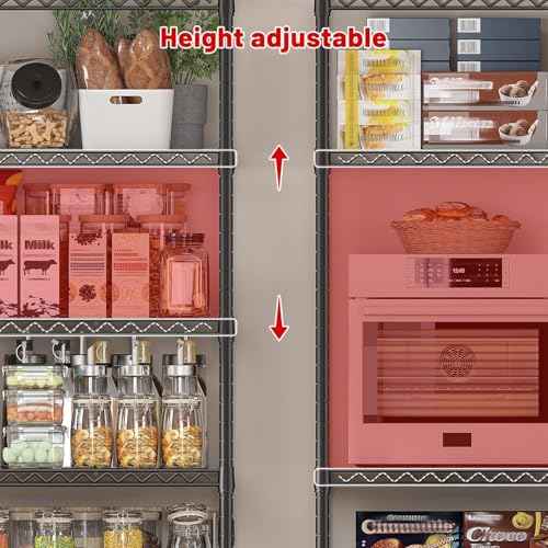 Heavy Duty 5 Tier Storage Shelves (2 Count)