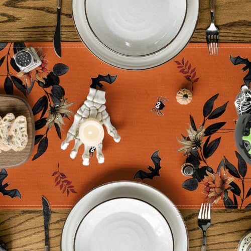 210 GSM Halloween Table Runner Home Party Decor 13x72 Inch