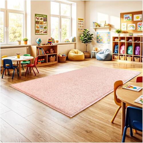 Soft & Colorful 11' x 11' Kids Classroom Area Rug