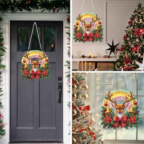 Christmas Hanging Diamond Art Kits for Adult