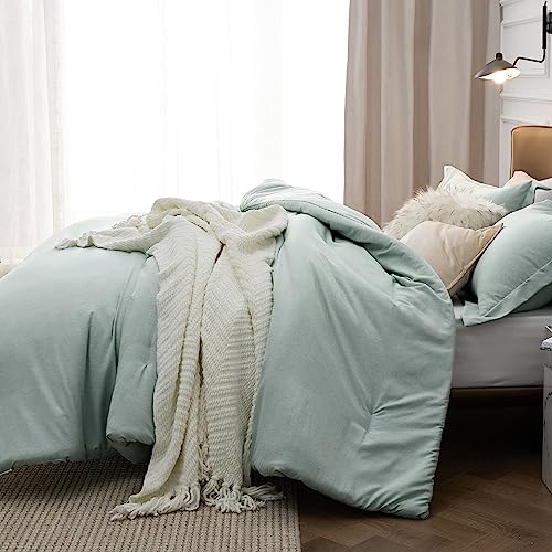 Sage Green Queen Comforter Set