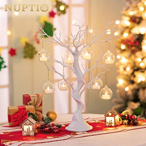 Artificial White Tree Branch for Christmas (2 Count)