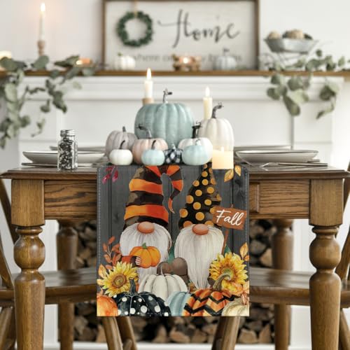 210 GSM Fall Table Runner Home Party Decor 13x108 Inch