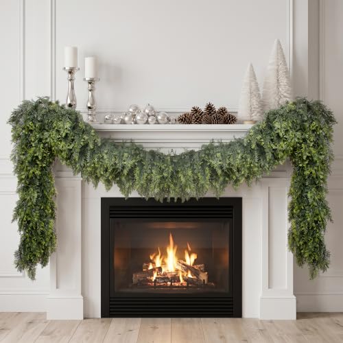 9FT Artificial Cedar Garlands