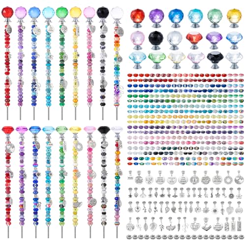 513Pcs DIY Beaded Garden Stakes (513 Count)