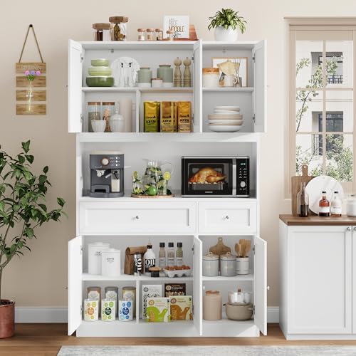 72" Kitchen Pantry Cabinet