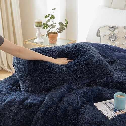 Fluffy Queen Comforter Set